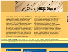 Tablet Screenshot of choralmidisdigest.com